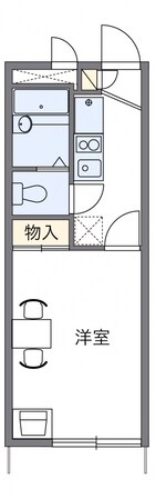 レオパレスシャイニングの物件間取画像